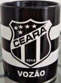 Caneca toda preta Personalizada com arte do Ceará