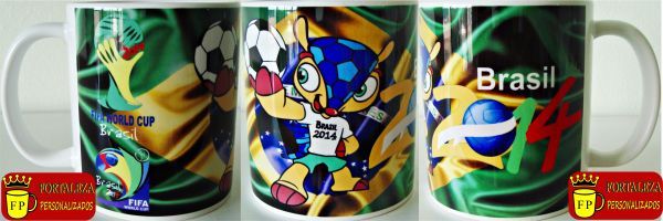 Caneca Copa do Mundo Fifa Brasil 2014