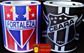 Canecas de Vidro Jateado 330ml do Fortaleza ou Ceará
